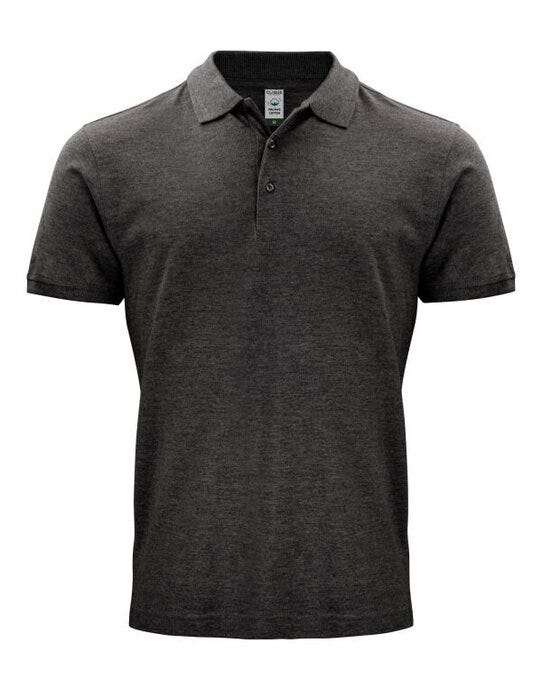 Clique Classic OC Polo - Anthracite Melange