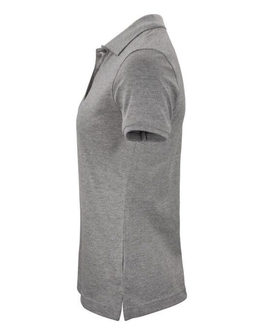 Clique Ladies Classic OC Polo - Grey Melange
