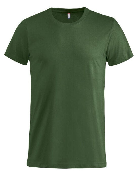 Clique Basic T - Bottle Green