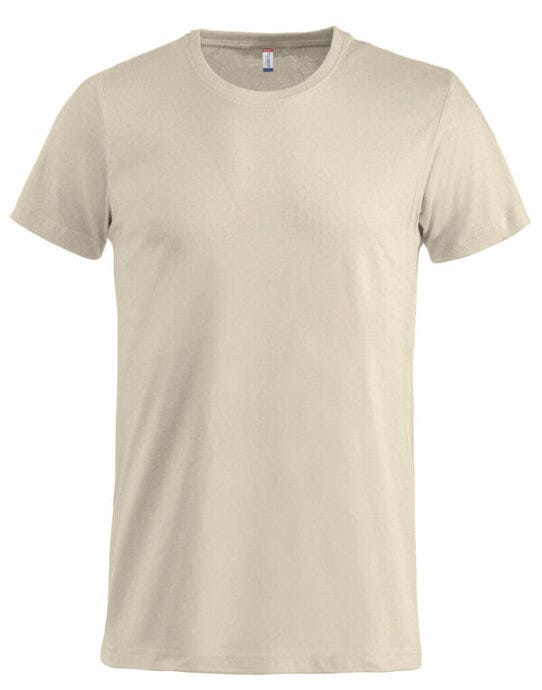 Clique Basic T - Light Khaki
