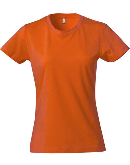Clique Ladies Basic T - Blood Orange