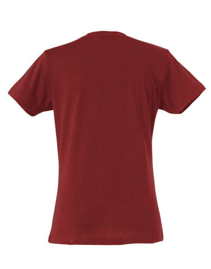 Clique Ladies Basic T - Burgundy