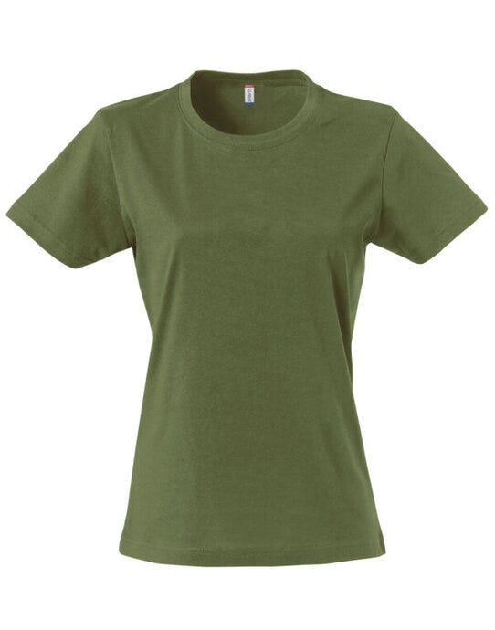 Clique Ladies Basic T - Army Green