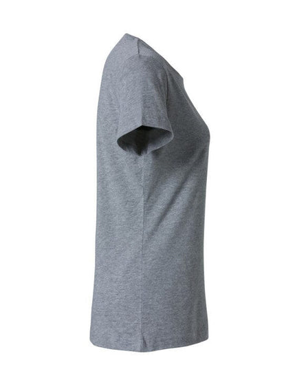 Clique Ladies Basic T - Grey Melange
