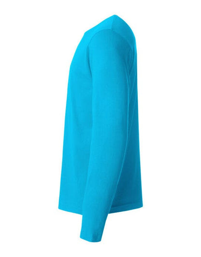 Clique Basic Long Sleeve T - Turquoise
