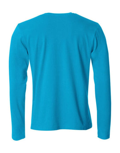 Clique Basic Long Sleeve T - Turquoise