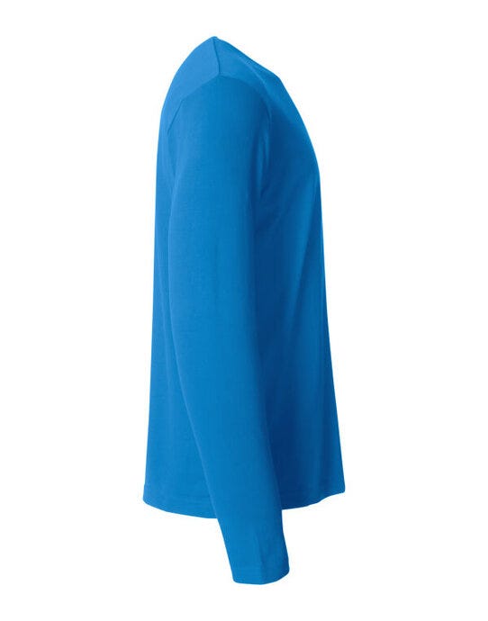 Clique Basic Long Sleeve T - Royal Blue
