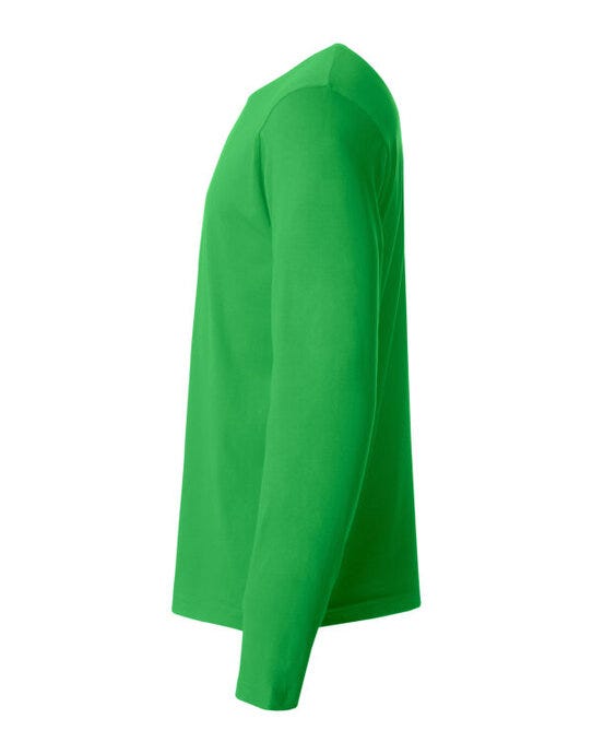 Clique Basic Long Sleeve T - Apple Green