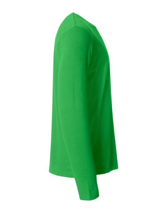 Clique Basic Long Sleeve T - Apple Green