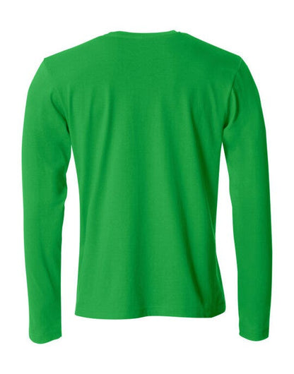 Clique Basic Long Sleeve T - Apple Green