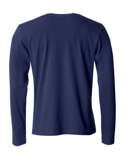 Clique Basic Long Sleeve T - Dark Navy