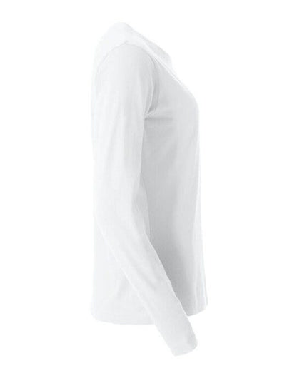 Clique Ladies L/S Basic-T - White