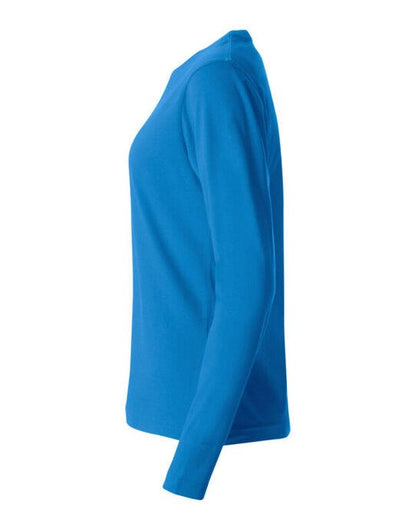 Clique Ladies L/S Basic-T - Royal Blue