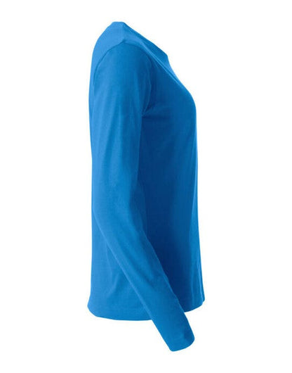 Clique Ladies L/S Basic-T - Royal Blue