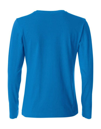 Clique Ladies L/S Basic-T - Royal Blue