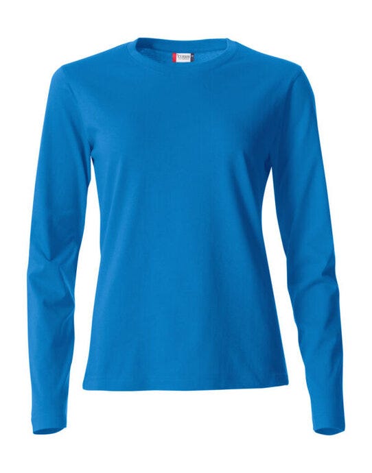 Clique Ladies L/S Basic-T - Royal Blue