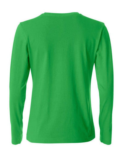 Clique Ladies L/S Basic-T - Apple Green