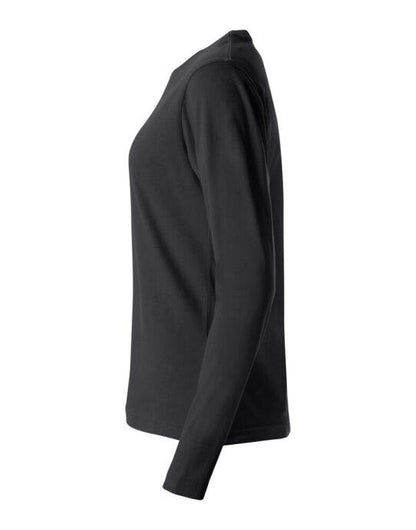 Clique Ladies L/S Basic-T - Black