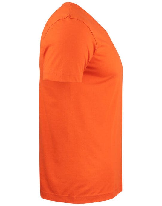 Clique Basic-T V Neck - Blood Orange