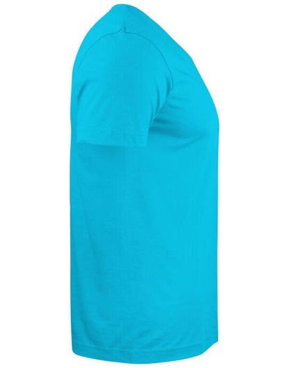 Clique Basic-T V Neck - Turquoise