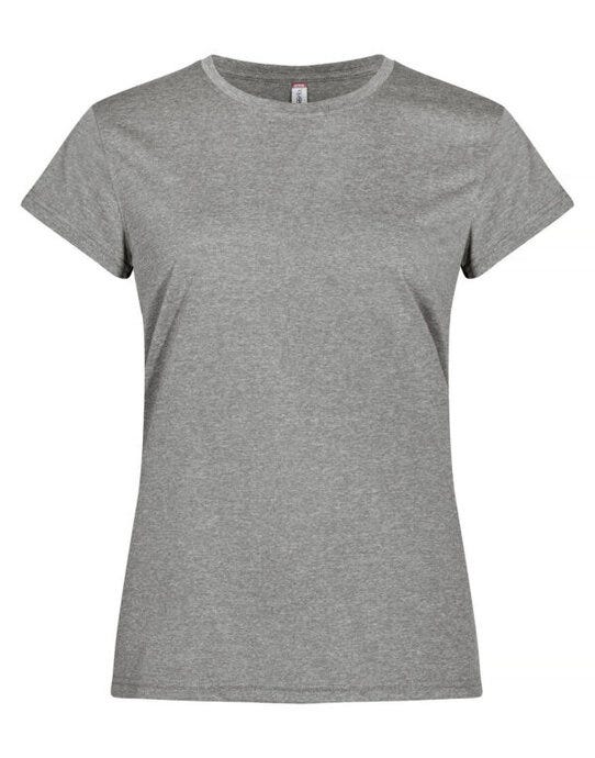 Clique Ladies Basic Active-T - Grey Melange