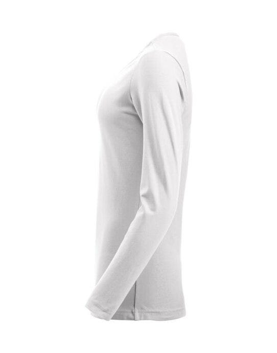 Clique Carolina L/S - White