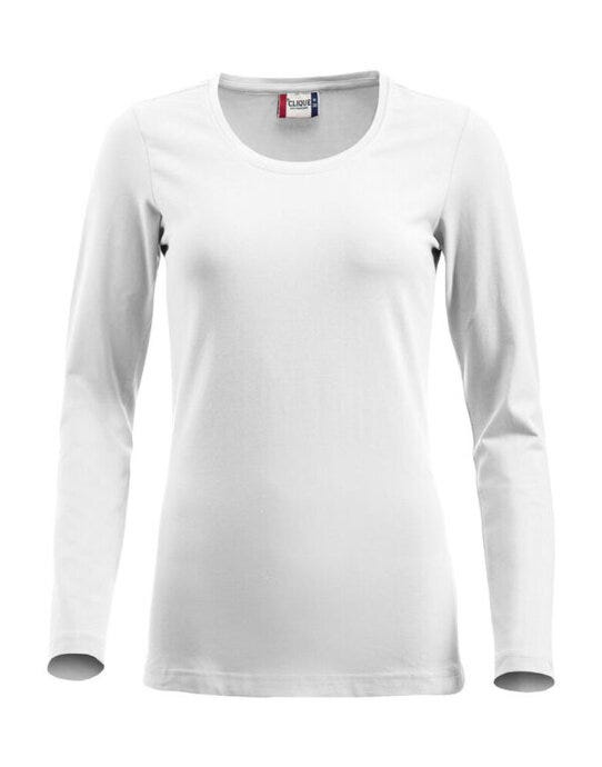 Clique Carolina L/S - White