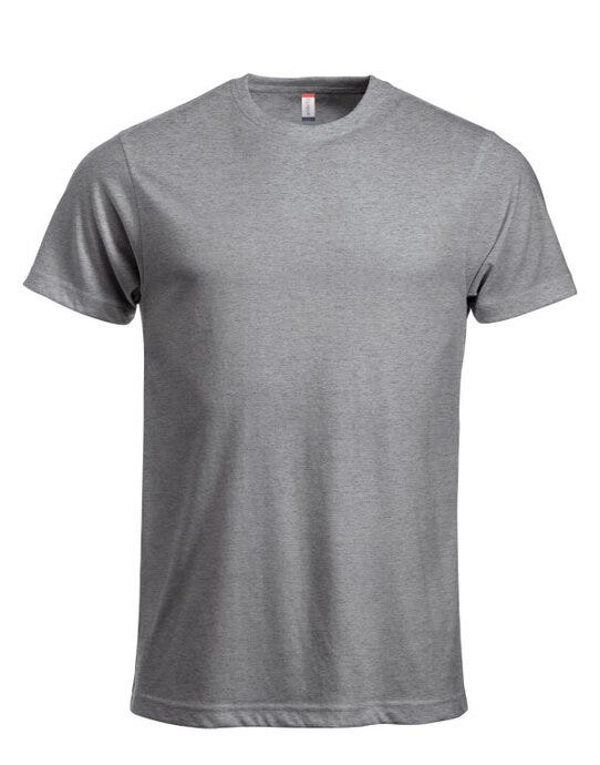 Clique New Classic-T - Grey Melange