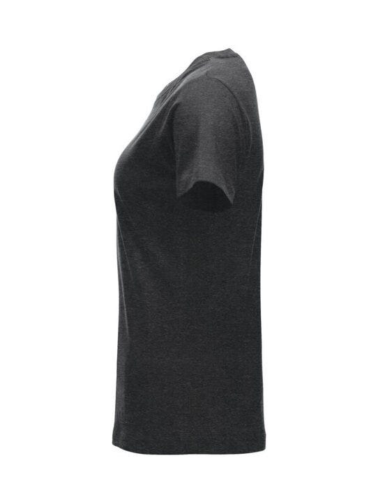 Clique Ladies New Classic-T - Anthracite Melange