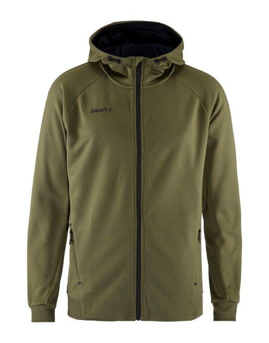 Craft Mens ADV Unify FZ Hood JKT - Woods