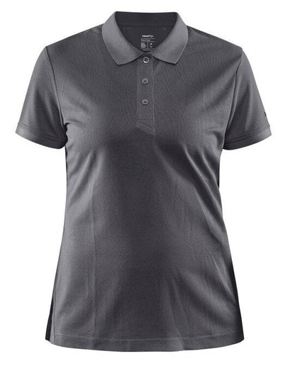 Craft Ladies' Core Unify Polo Shirt - Granite