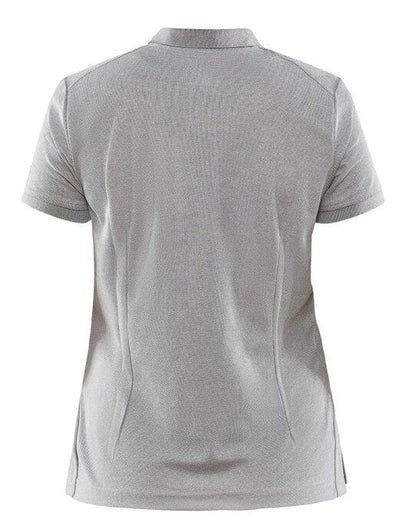 Craft Ladies' Core Unify Polo Shirt - Grey Melange