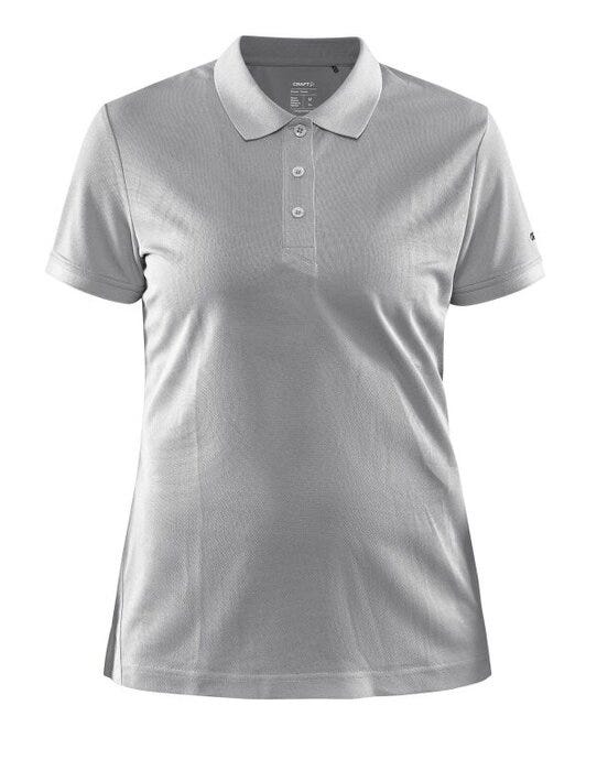 Craft Ladies' Core Unify Polo Shirt - Grey Melange