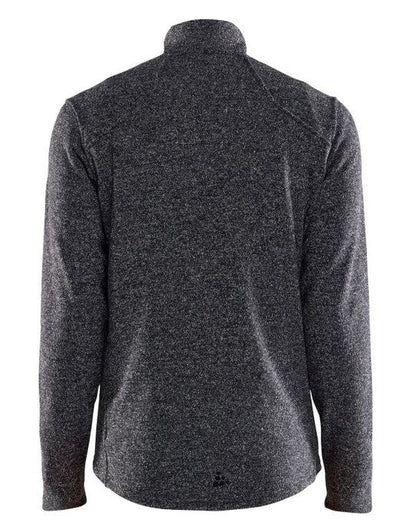 Craft Men's ADV Explore Heavy Fleece Jkt - Black Melange