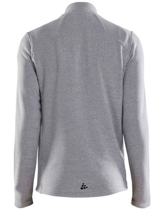 Craft Men's ADV Explore Heavy Fleece Jkt - Grey Melange/ Black