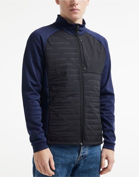 Craft Mens ADV Unify Hybrid Jacket - Navy/ Black