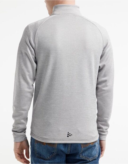 Craft Mens ADV Unify Hybrid Jacket - Grey Melange/ Black