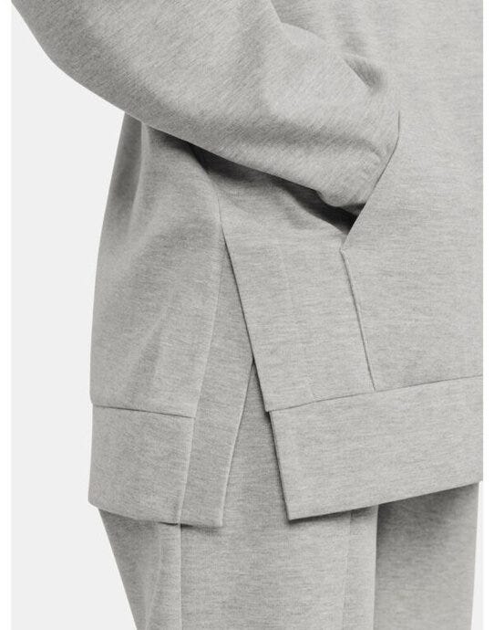 Craft Ladies ADV Join Long Hoodie - Grey Melange