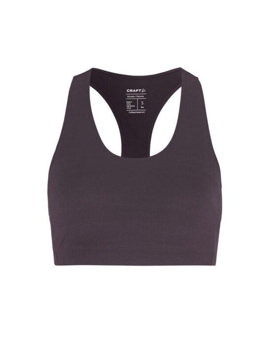 Craft Collective Padded Sports Bra - Dark Plum