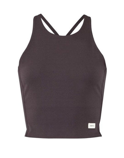 Craft Collective Cropped Singlet - Dark Plum