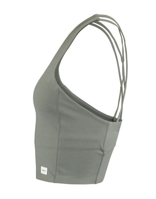Craft Collective Cropped Singlet - Leaf