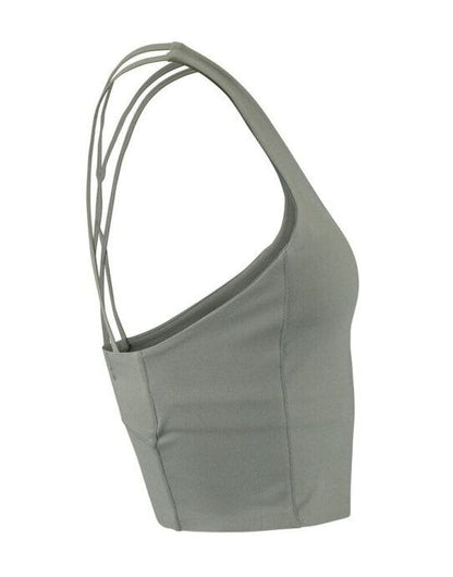 Craft Collective Cropped Singlet - Leaf