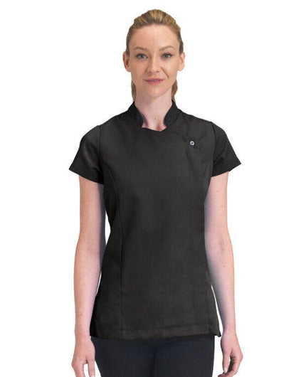 Dennys Beauty Tunic Zip Fastening - Black