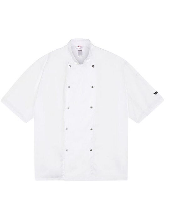 Dennys Long Sleeve Chef's Jacket - White