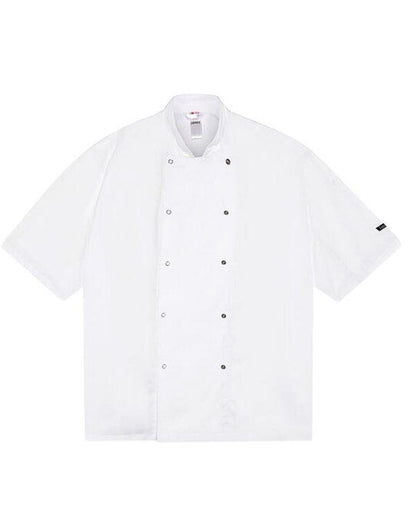 Dennys Long Sleeve Chef's Jacket - White
