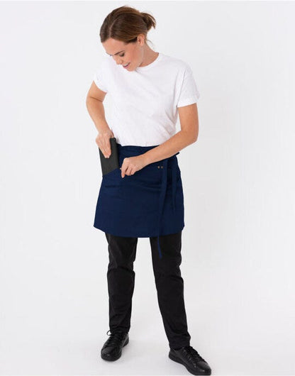 Dennys Le Chef Prep Utility Apron - Navy
