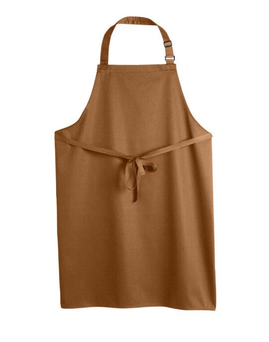 Dennys Multi-Coloured Bib Apron - Ginger