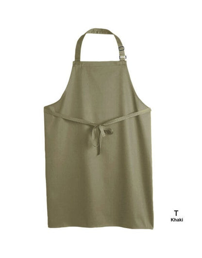 Dennys Multi-Coloured Bib Apron - Khaki