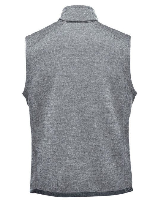 Stormtech Mens Avalanche FZ Fleece Vest - Granite Heather