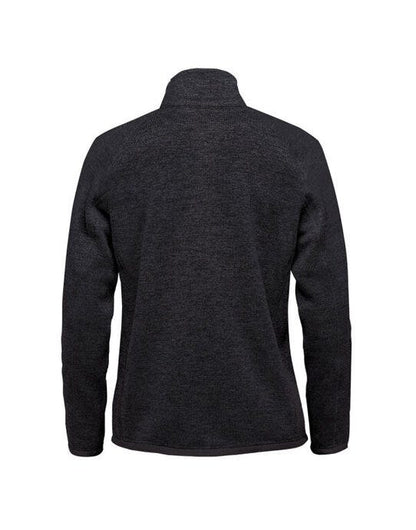 Stormtech Ladies Avalanche FZ Fleece Jkt - Black Heather